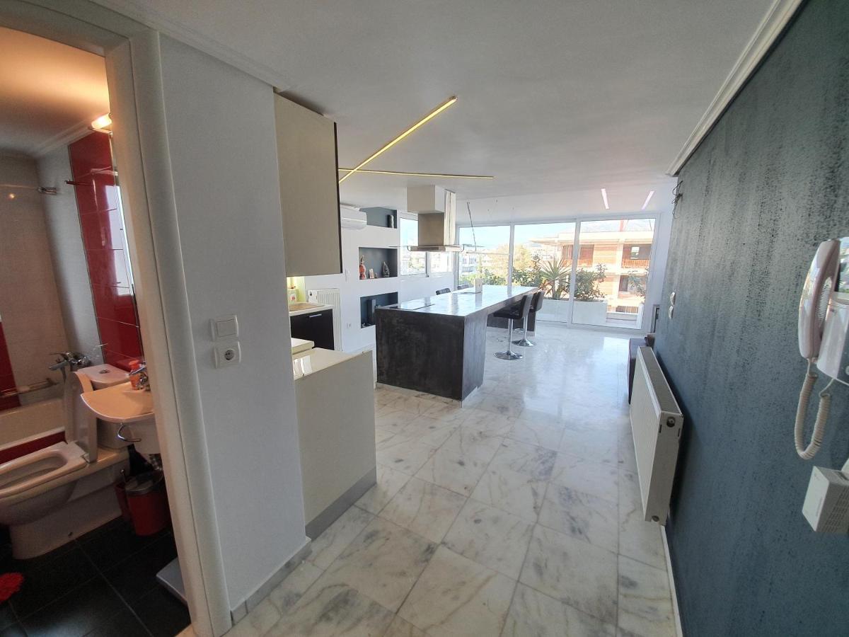 Citycenter Penthouse Mini Private Pool With Hydromassage And Great Town View Athena Bagian luar foto